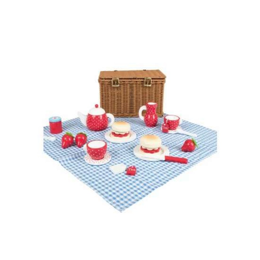 Toys * | Jojo Maman Bebe Village Fete Cream Tea Hamper