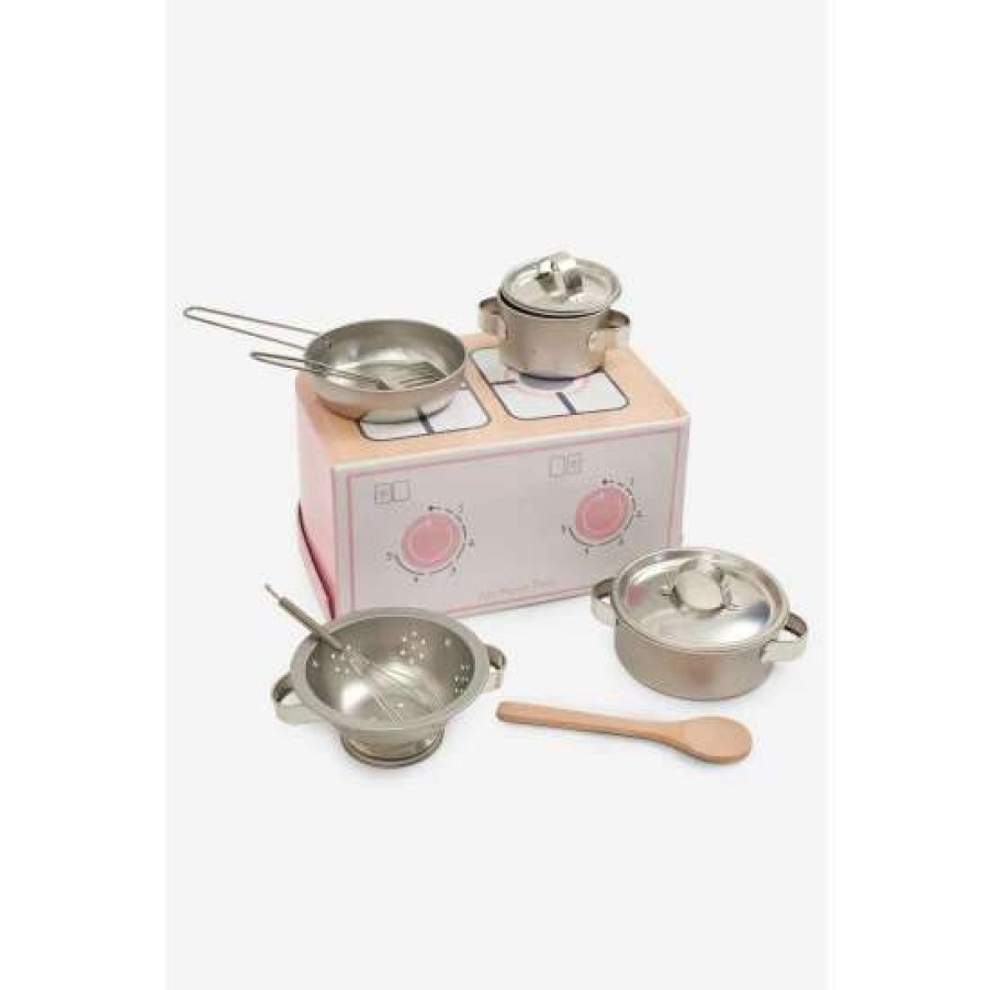 Toys * | Jojo Maman Bebe Pink Pots & Pans