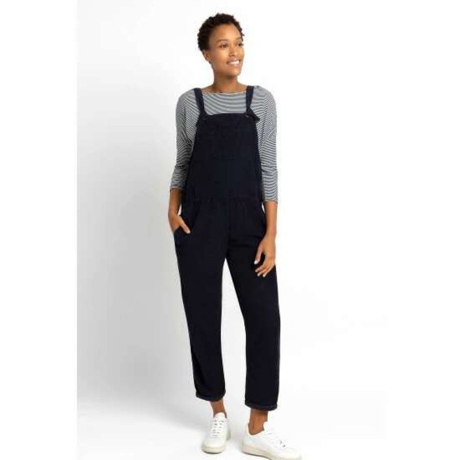 Dungarees * | Jojo Maman Bebe Blue Cord Dungarees