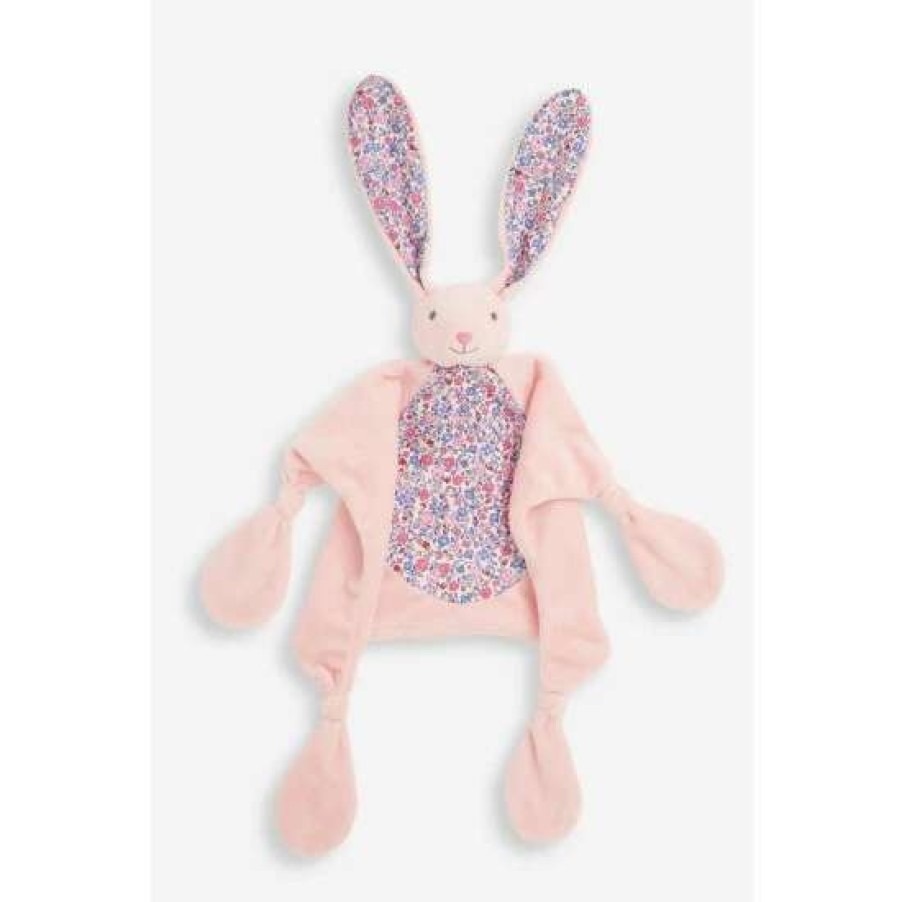 Babyaccessories * | Jojo Maman Bebe Pink Ditsy Floral Bunny Comforter