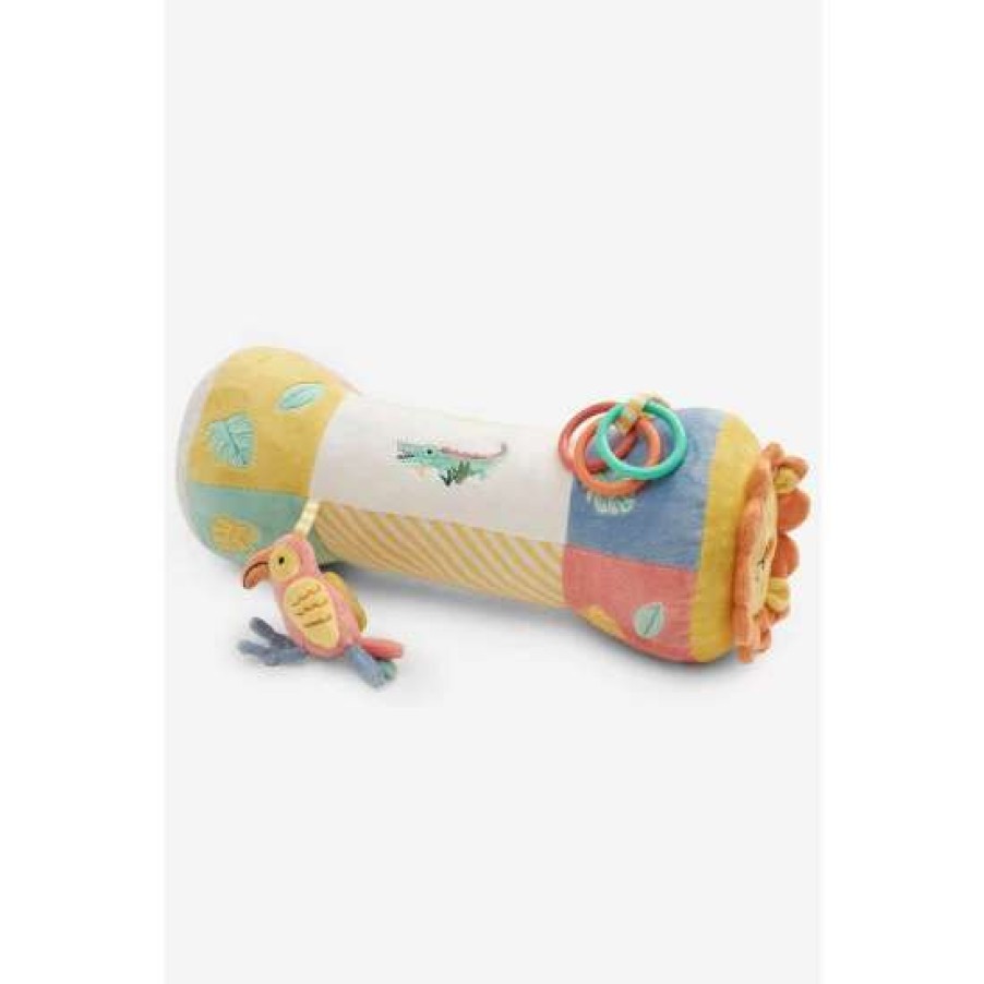 Toys * | Jojo Maman Bebe Safari Tummy Time Roller