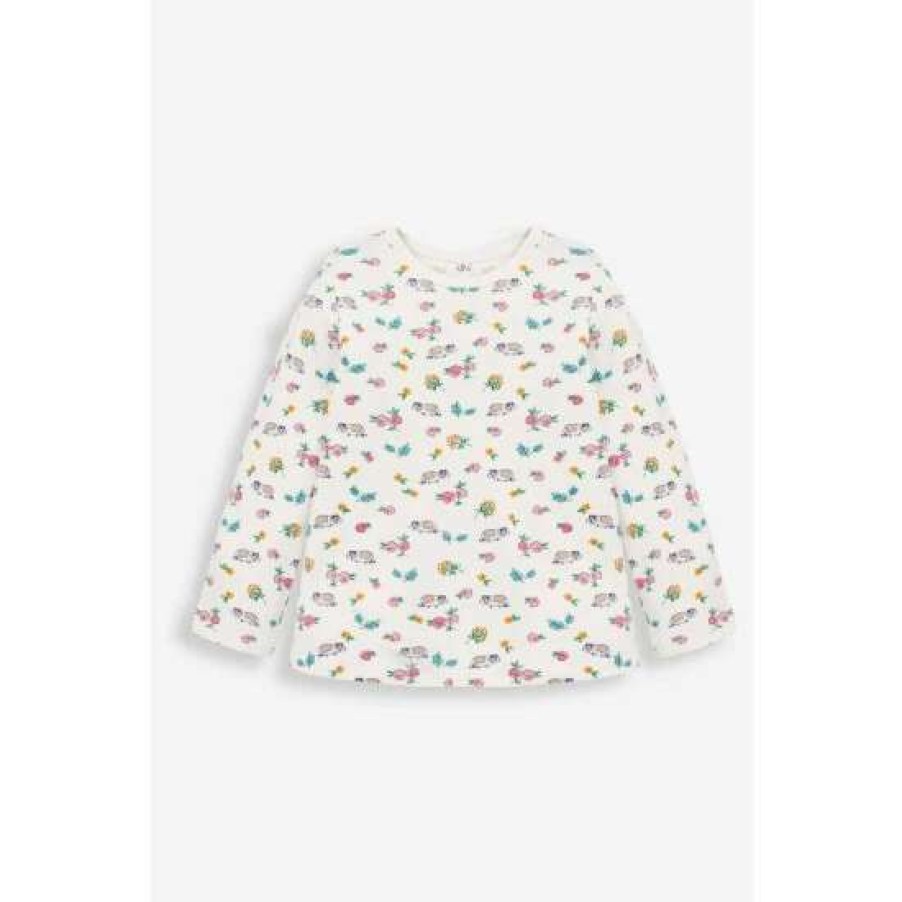 Dresses * | Jojo Maman Bebe Pink Pinny Dress And Top Set With Guinea Pig Pet In Pocket