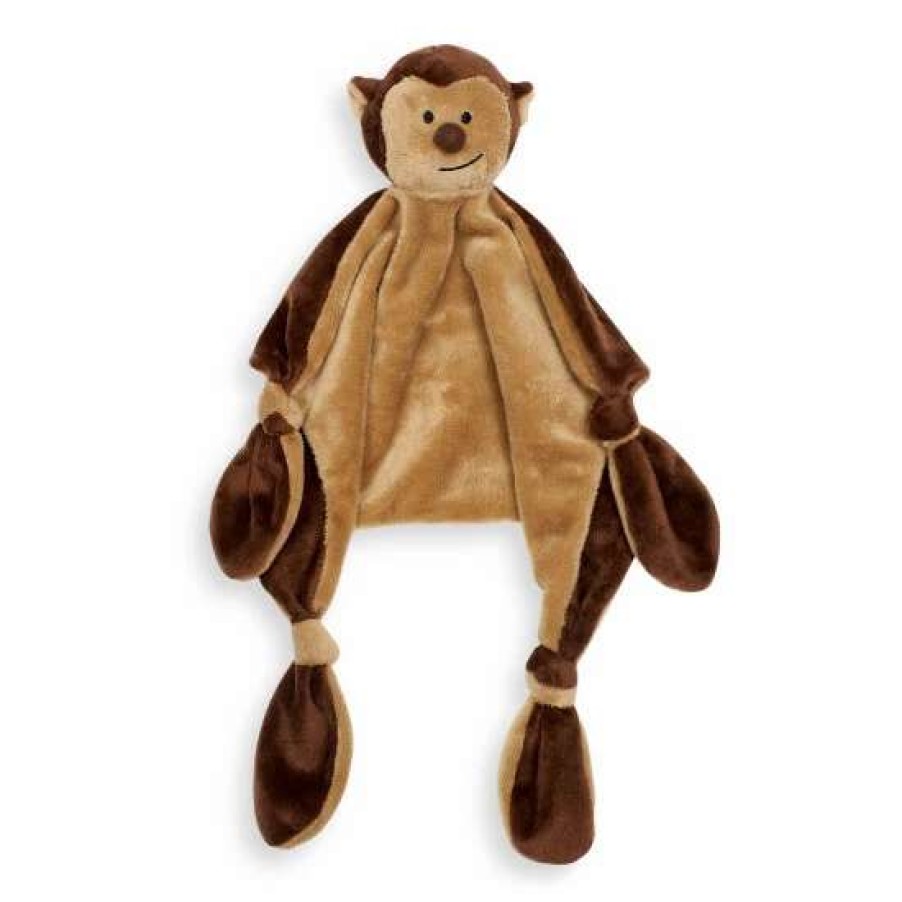 Babyaccessories * | Jojo Maman Bebe Brown Monkey Comforter