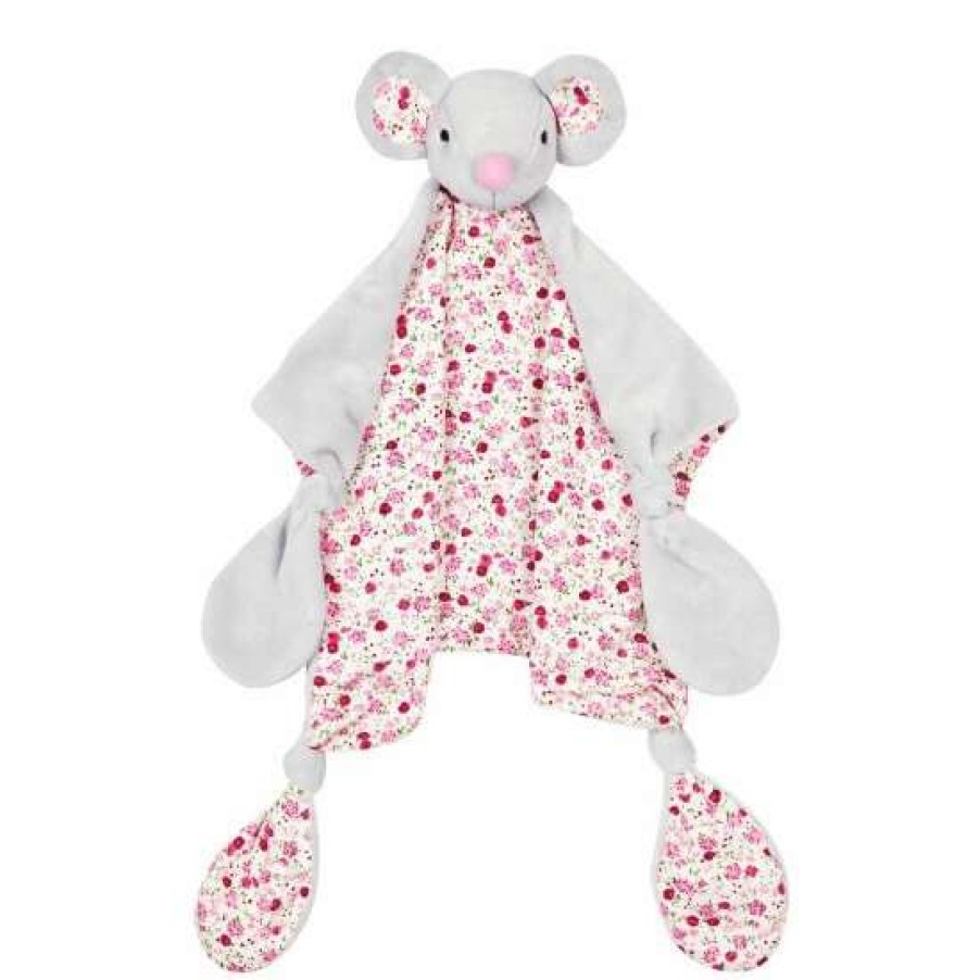 Babyaccessories * | Jojo Maman Bebe Pink Mouse Comforter