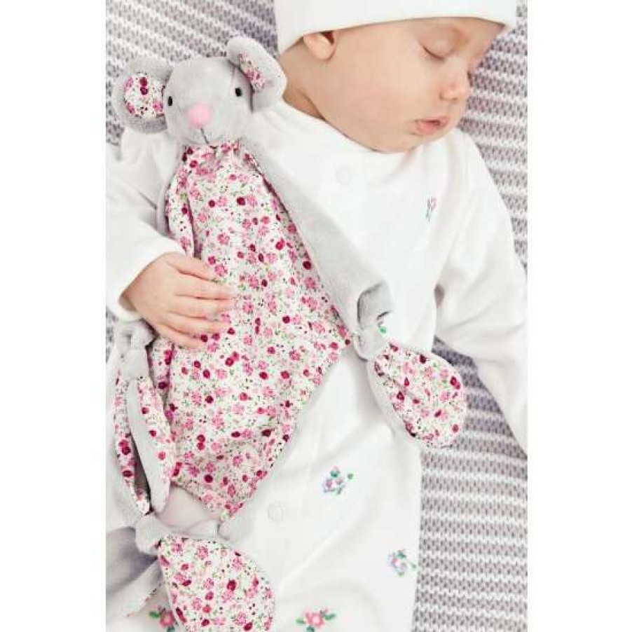 Babyaccessories * | Jojo Maman Bebe Pink Mouse Comforter