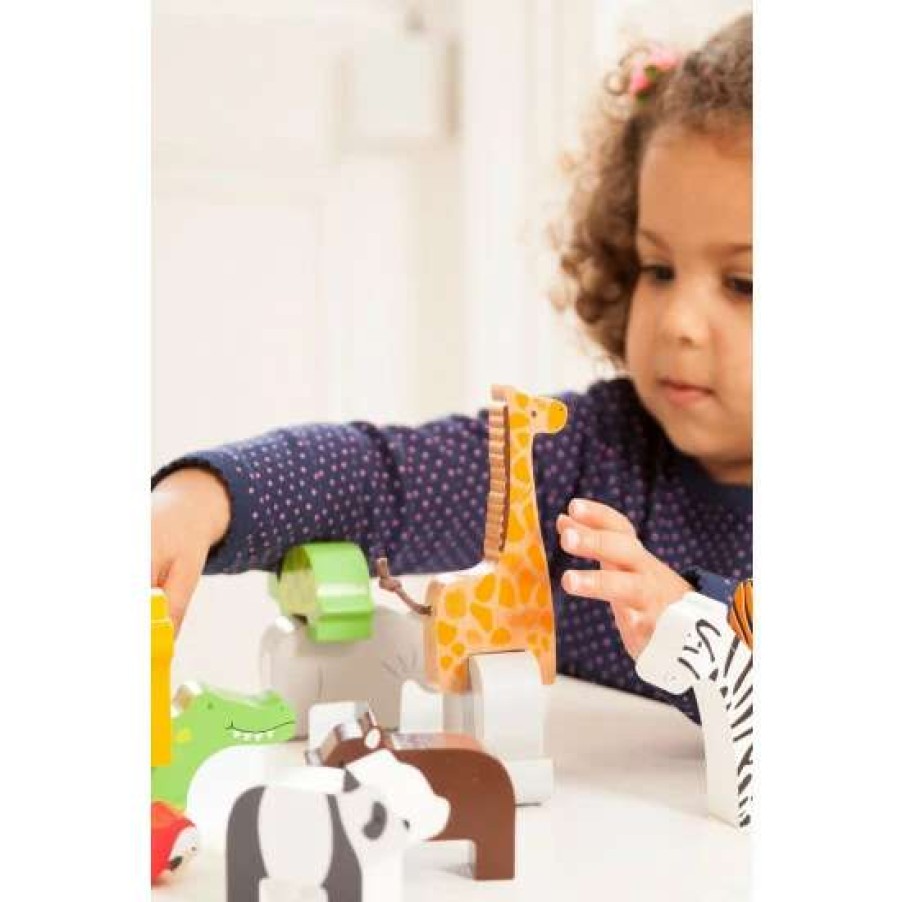 Toys * | Jojo Maman Bebe Stacking Jungle Animals