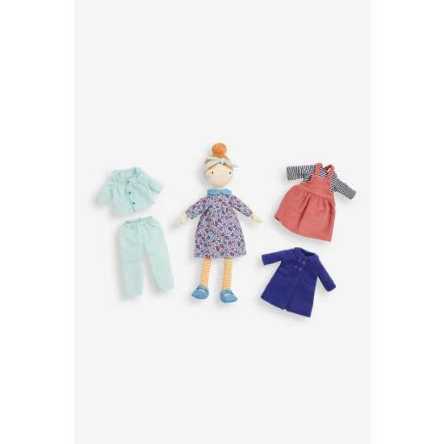 Toys * | Jojo Maman Bebe Camille Dress Up Ragdoll