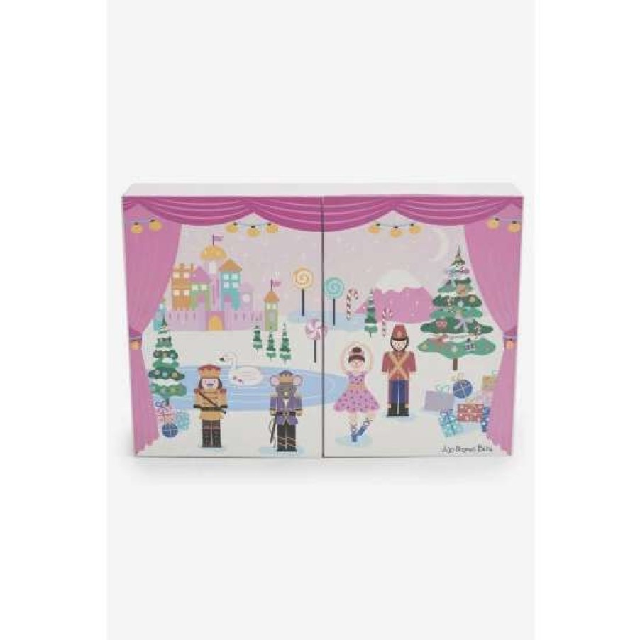 Toys * | Jojo Maman Bebe Pink The Nutcracker Advent Calendar