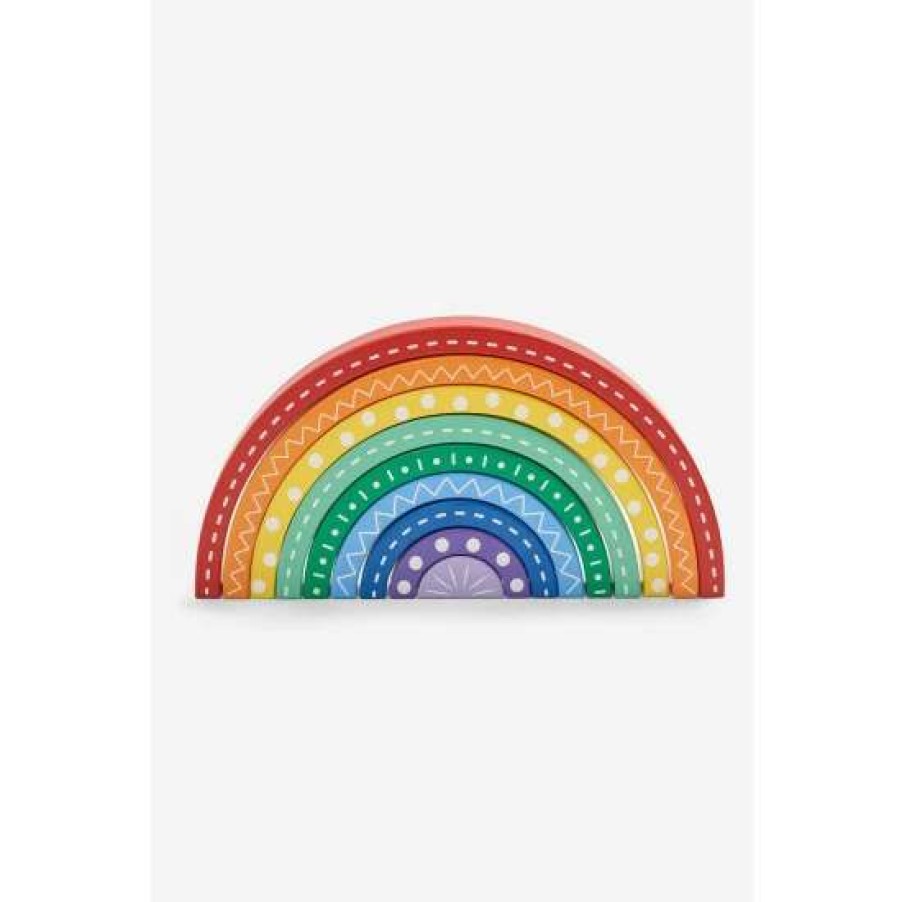 Toys * | Jojo Maman Bebe Large Rainbow Stacker