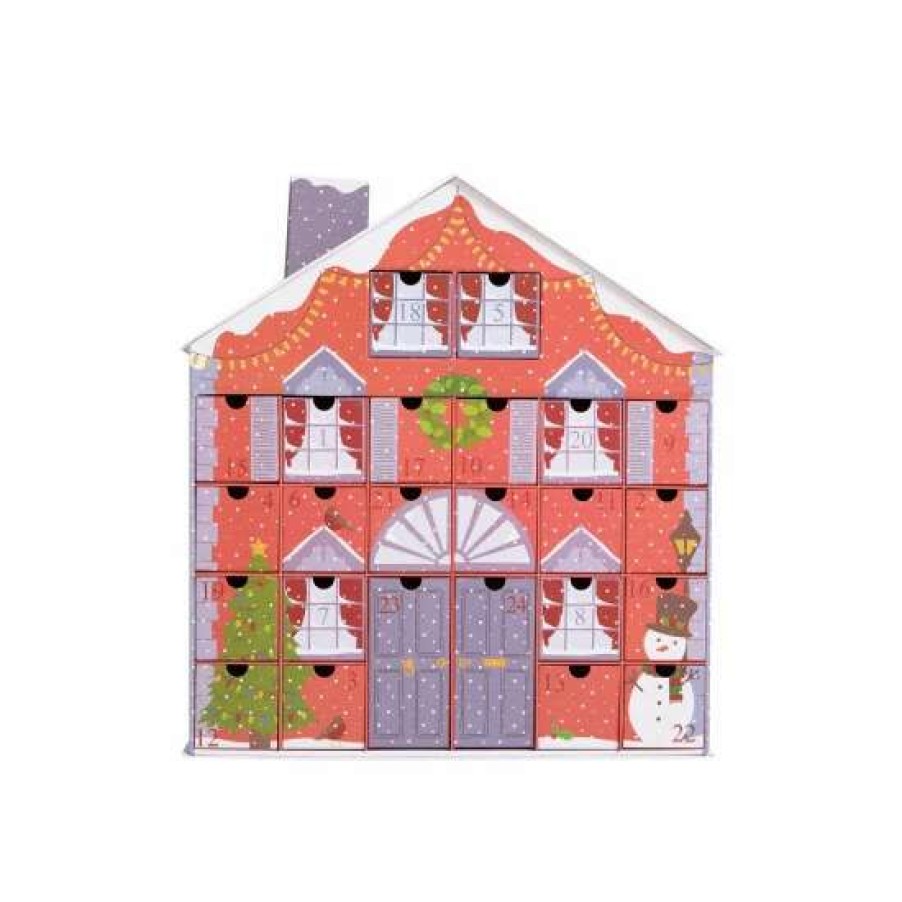 Toys * | Jojo Maman Bebe Pink Christmas Advent House