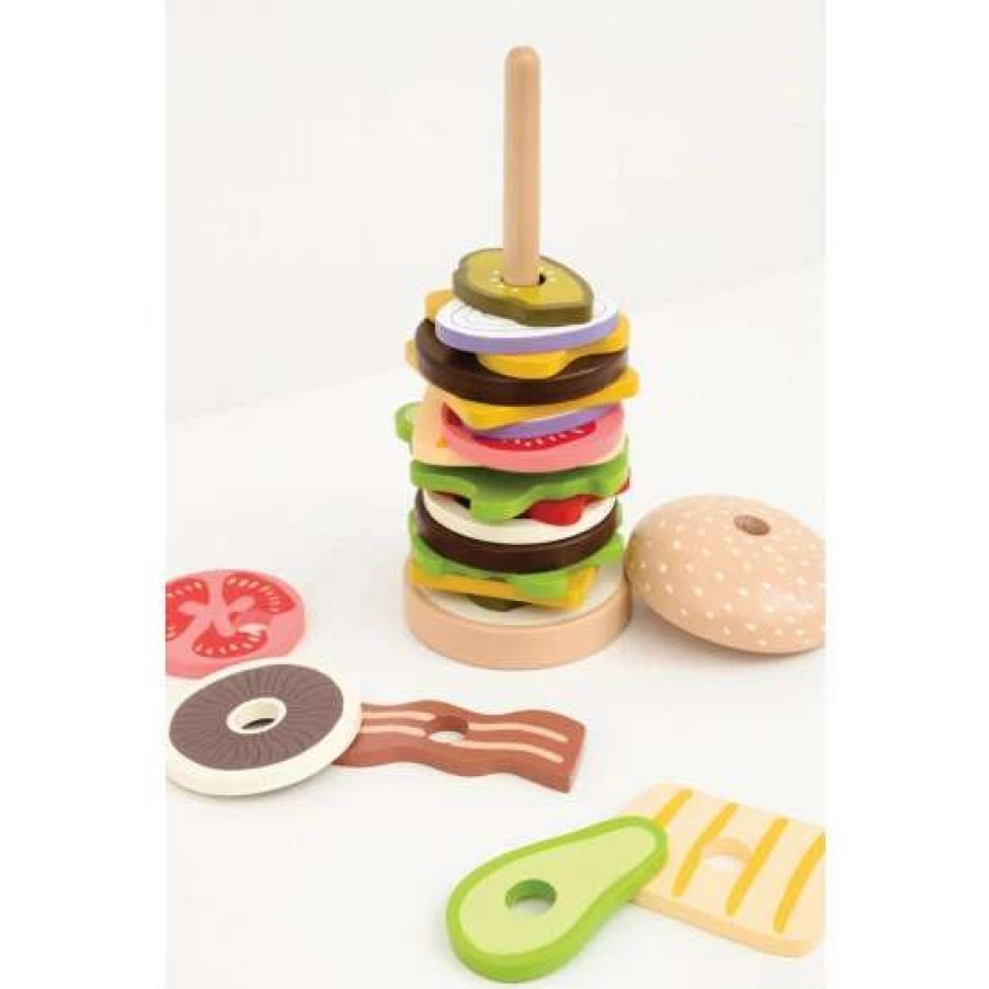 Toys * | Jojo Maman Bebe Burger Stacking Game