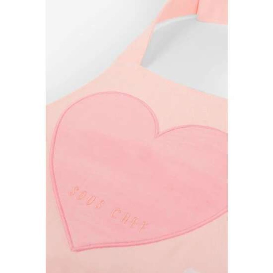 Toys * | Jojo Maman Bebe Childs Apron With Applique Heart