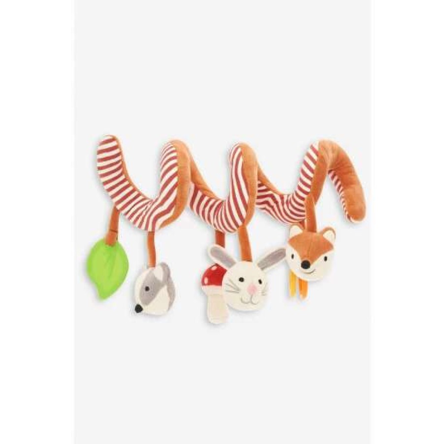 Toys * | Jojo Maman Bebe Orange Woodland Activity Spiral