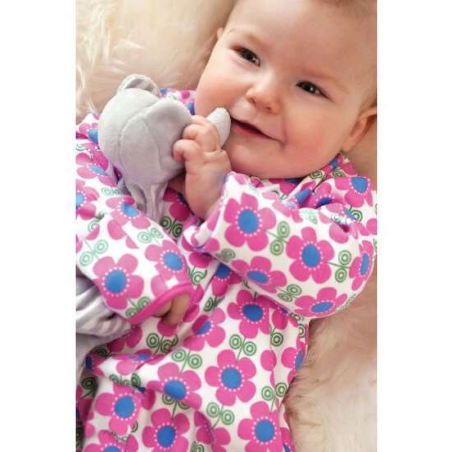 Babyaccessories * | Jojo Maman Bebe Grey Elephant Comforter