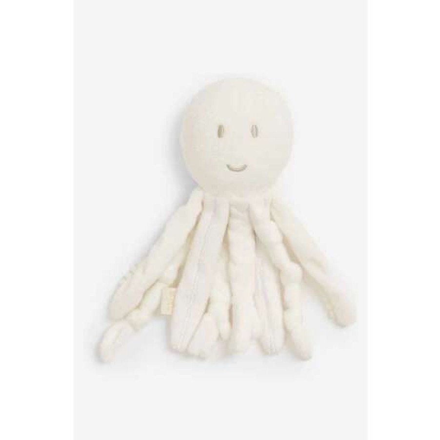 Toys * | Jojo Maman Bebe Baby White Octopus Toy