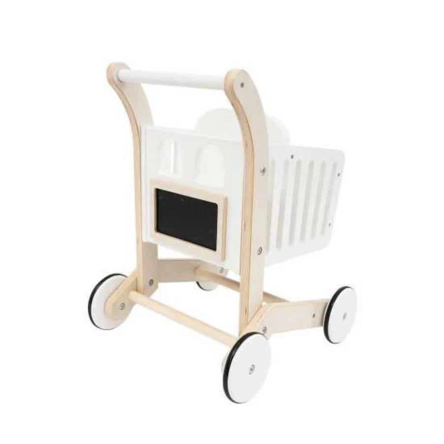 Toys * | Jojo Maman Bebe Wooden Shopping Trolley